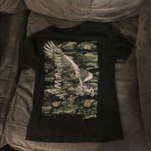 Tony Hawk Black And Camo T-Shirt